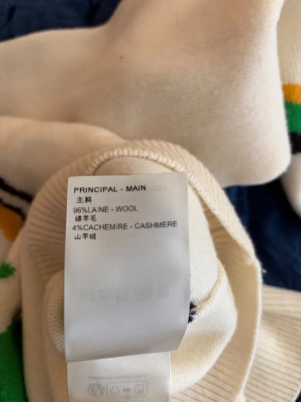 Louis Vuitton Portrait Intarsia Crewneck Sweater Size XL
